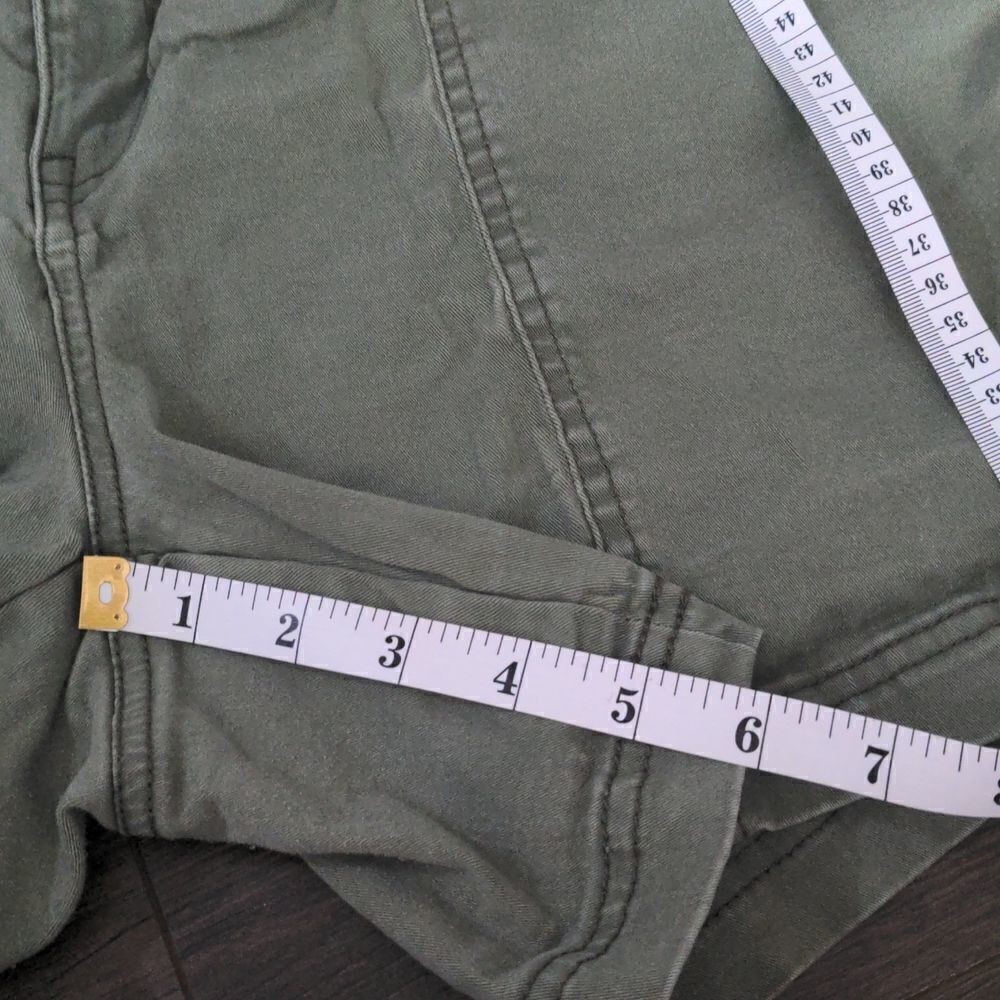 Market & Spruce Olive‎ Green Shorts size 18W Petite - Picture 8 of 10